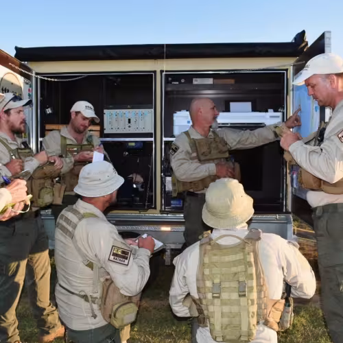 QRAT team around quick response trailer